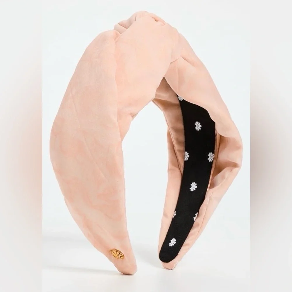 RARE Lele Sadoughi NWT Greta Ombre Silk Headband in Blush